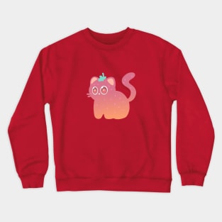 Strawberry Catto Crewneck Sweatshirt